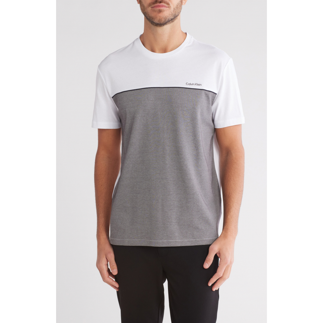 Men's 'Colorblock Cotton' T-Shirt