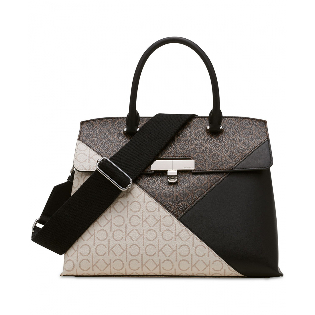 Sac 'Becky Signature Colorblock Turnlock Convertible' pour Femmes