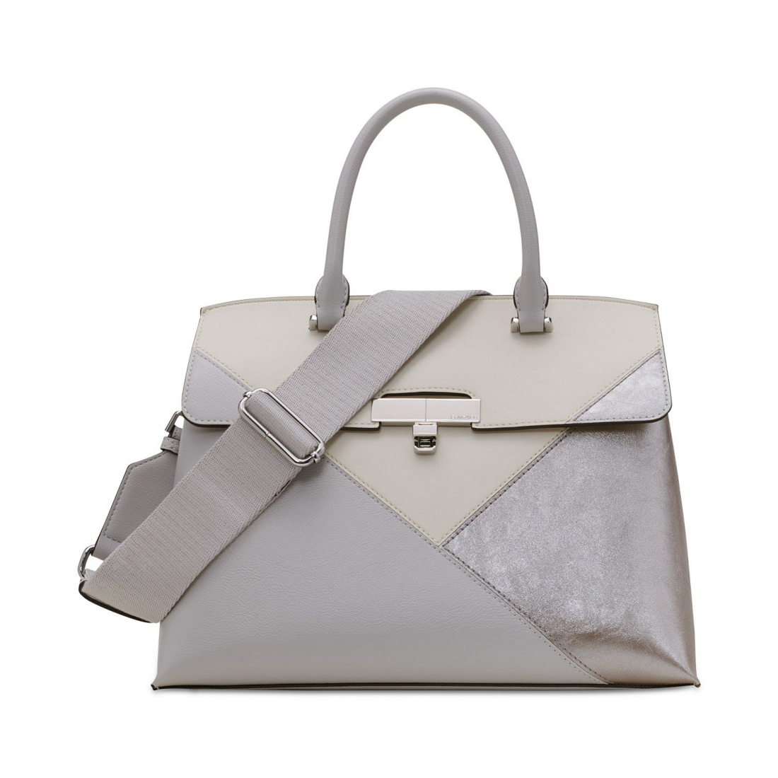 Sac 'Becky Metallic Colorblock Turnlock Convertible' pour Femmes