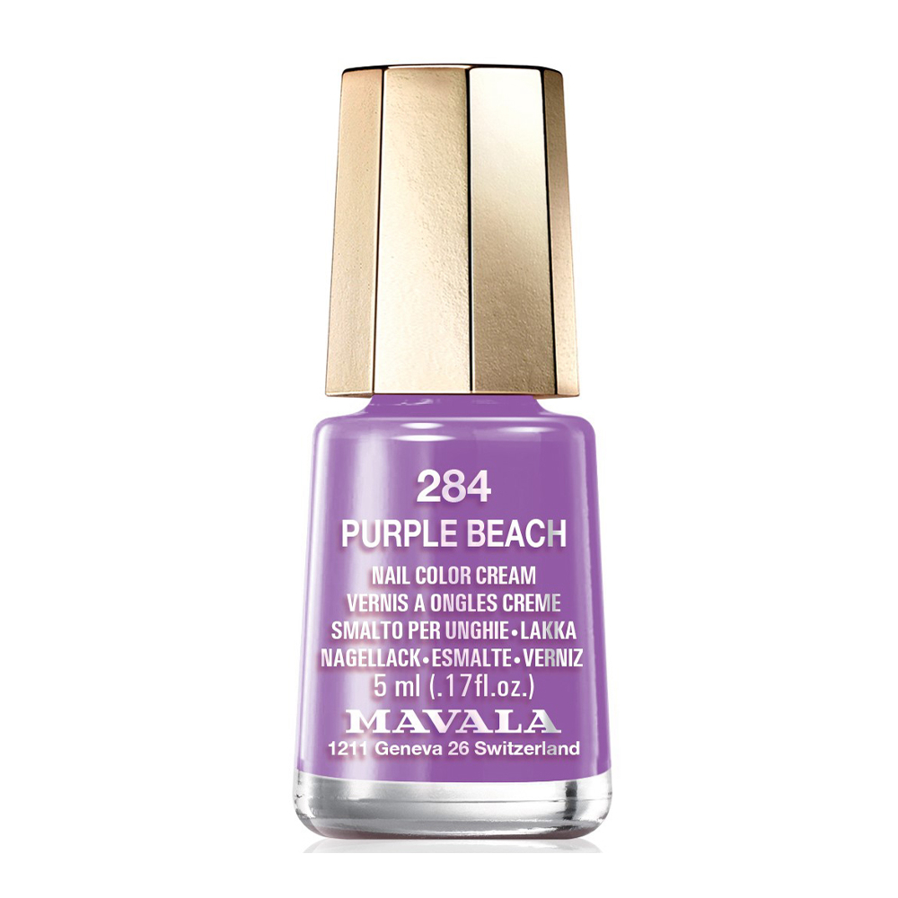 Vernis à ongles 'Mini Color' - 284 Purple Beach 5 ml