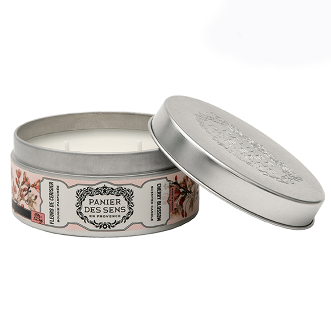 Bougie en étain 'Fleur De Cerisier' - 150 g