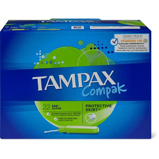 'Compak Super' Tampon - 22 Pieces