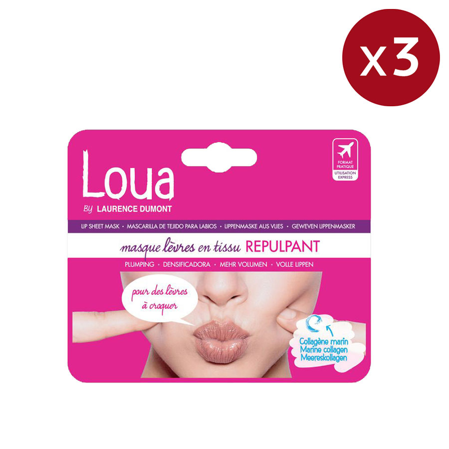 'Repulpant' Lip Tissue Mask - 5 ml, 3 Pack