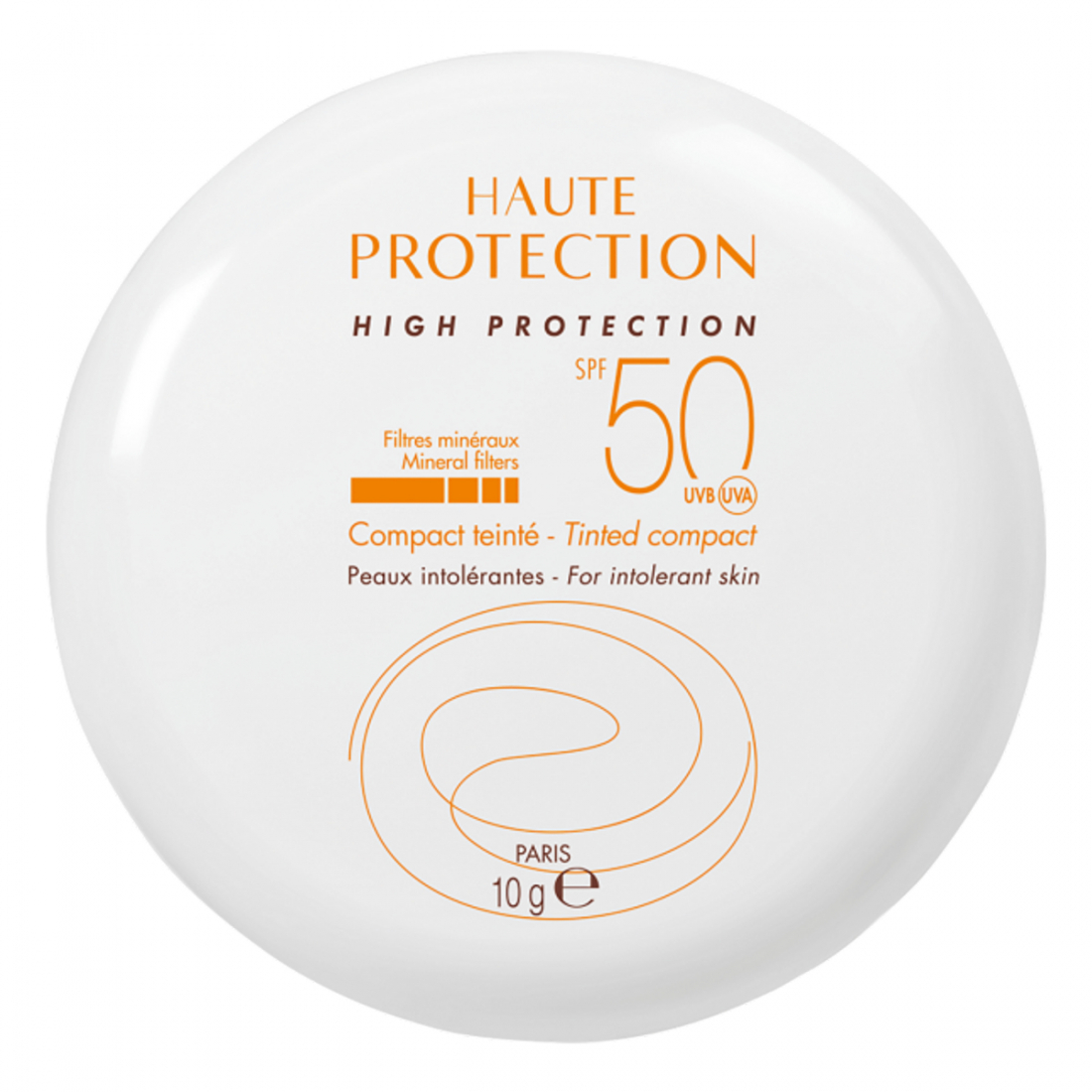 Haute protection Compact teinté Sable SPF 50 - 10 g