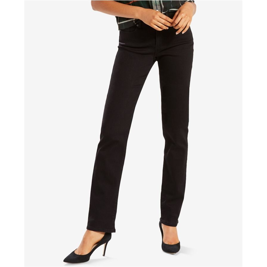 'Classic Mid Rise Straight-Leg' Jeans für Damen