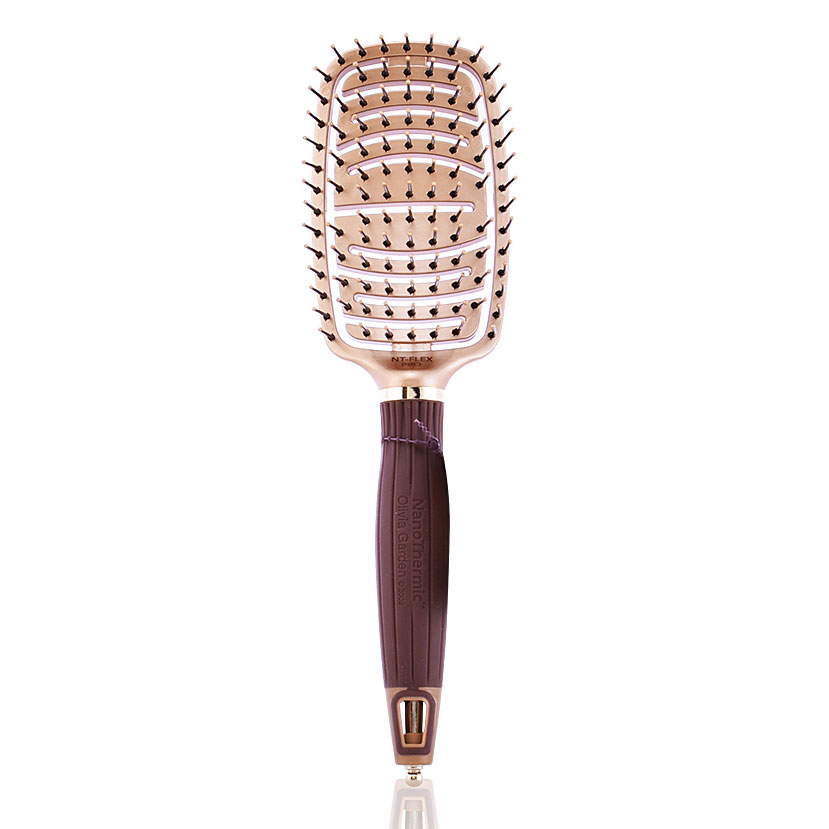 'NT Flex Ceramic + Ion Nano Thermic Flex' Hair Brush