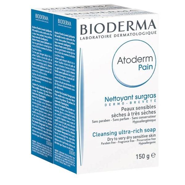 'Atoderm Intensive Pain' Cleansing Bar - 150 g, 2 Pieces