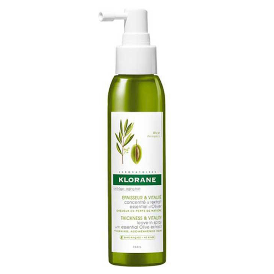 Klorane - Épaisseur & Vitalité Concentré à l'Extrait Essentiel d'Olivier - 125 ml