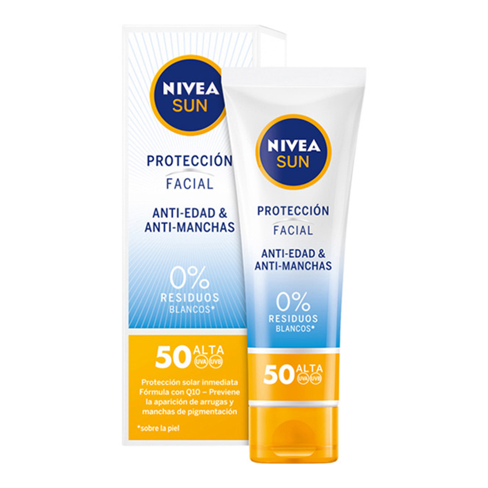 'Sun Anti-Aging Face Cream & Anti-marks SPF50' Face Sunscreen - 50 ml