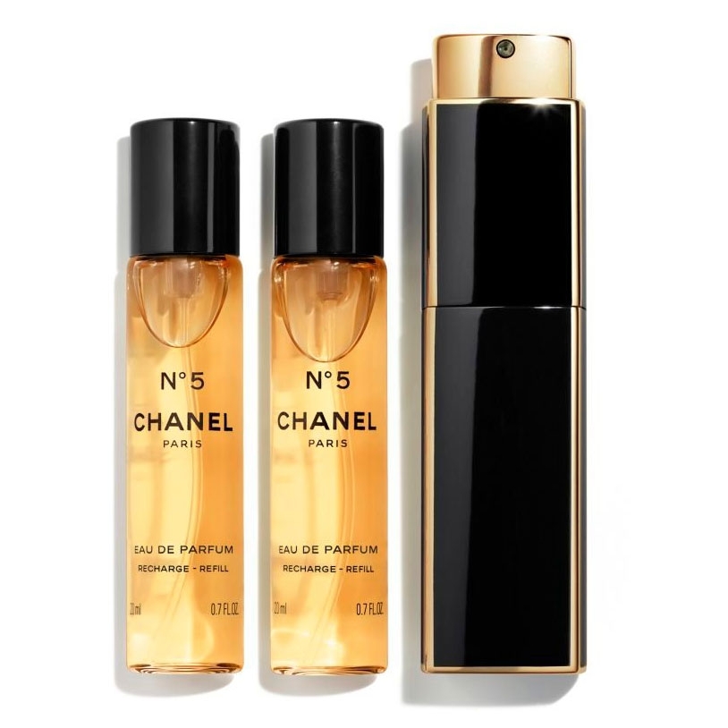 Eau de parfum 'N°5 Twist & Spray' - 20 ml, 3 Pièces