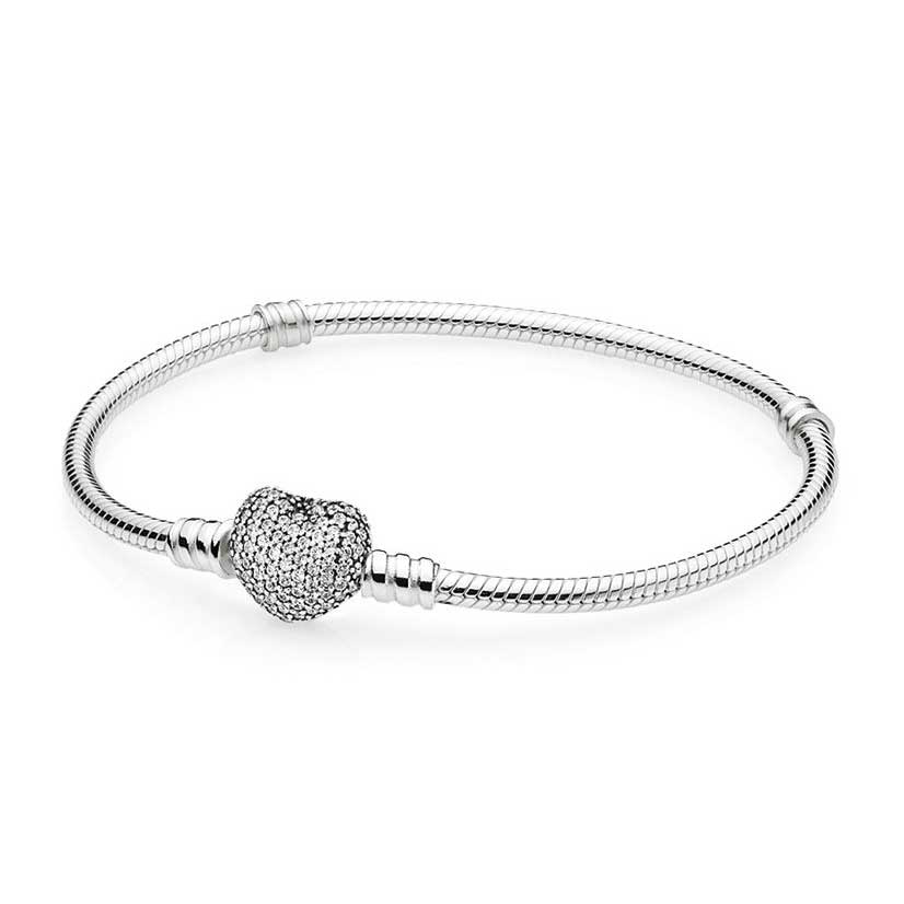 Bracelet 'Pavé Heart' pour Femmes