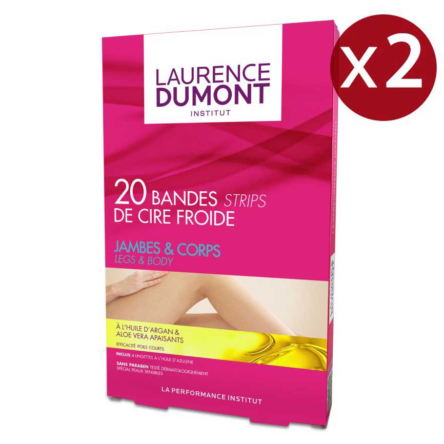 Institut - Body And Legs Cold Wax Strips - 20 x