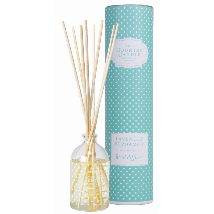 Lavendel & Bergamotte Polka Dot Reed Diffusor -