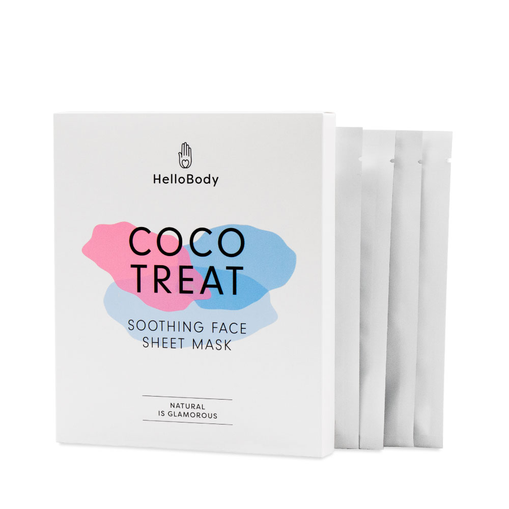 Feuchtigkeitsspendende Gesichtsmaske Coco Treat