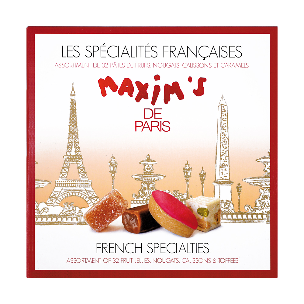 Box of 32 French specialties individually