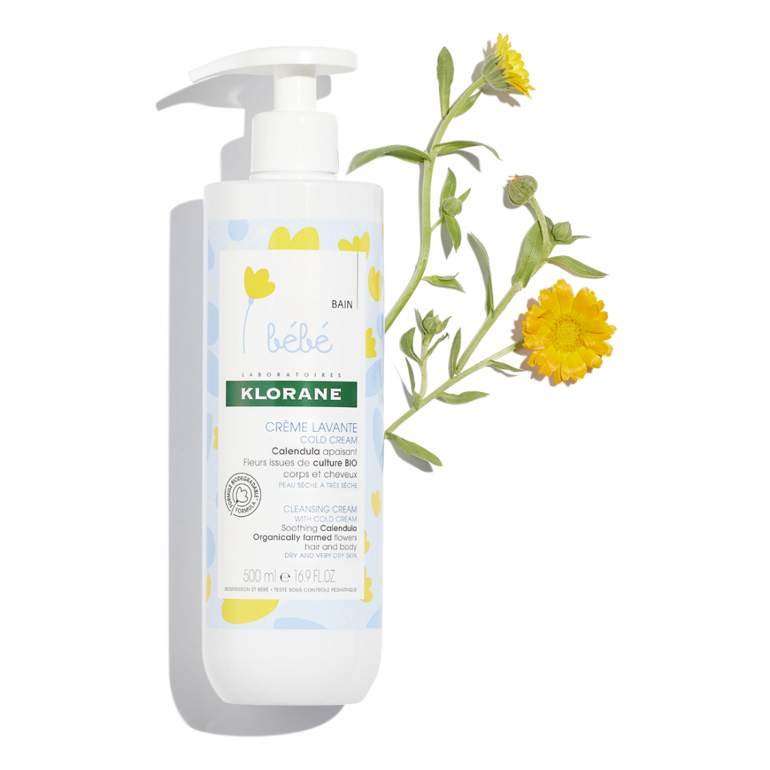 'Au Calendula Cold Cream' Reinigungscreme - 500 ml