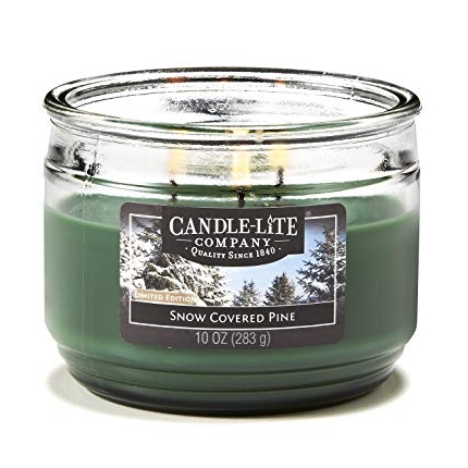 Bougie 3 mèches 'Snow Covered Pine Scented' - 283 g