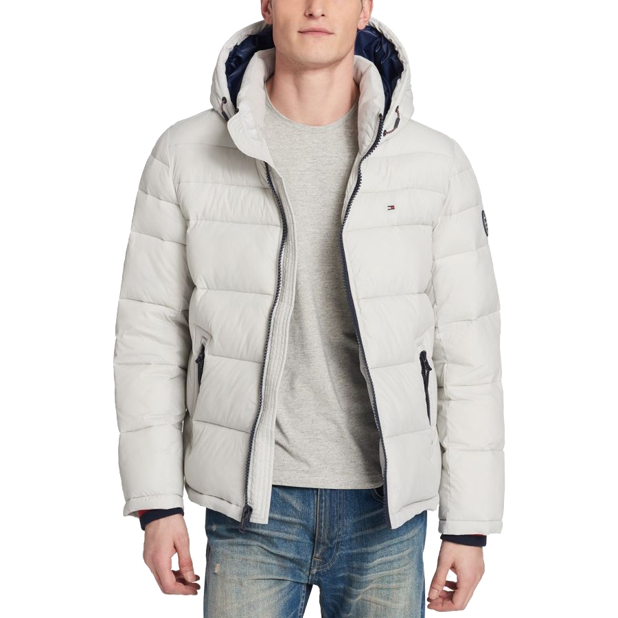 Quilted Puffer Jacket pour Hommes