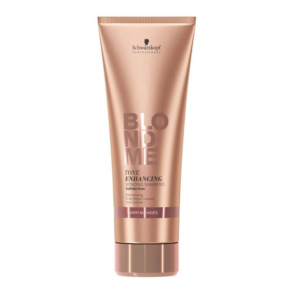 'BlondMe Tone Enhancing Bonding' Shampoo - Warm Blondes 250 ml