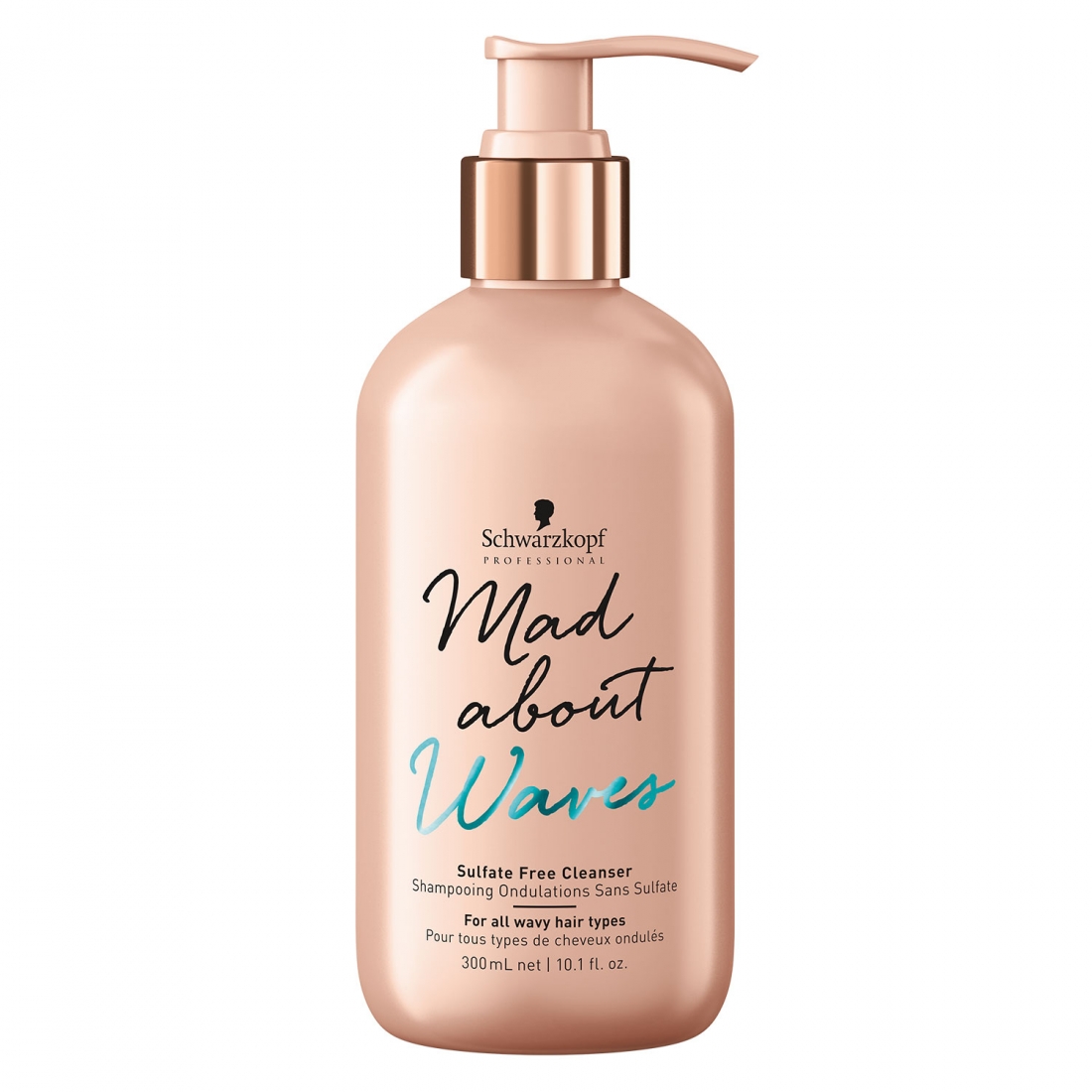 Shampoing 'BC Mad About Waves Cleanser' - 300 ml