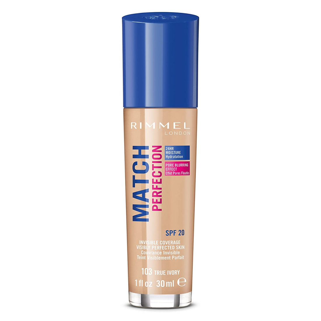 Fond de teint 'Match Perfection SPF20' - 103 True 30 ml