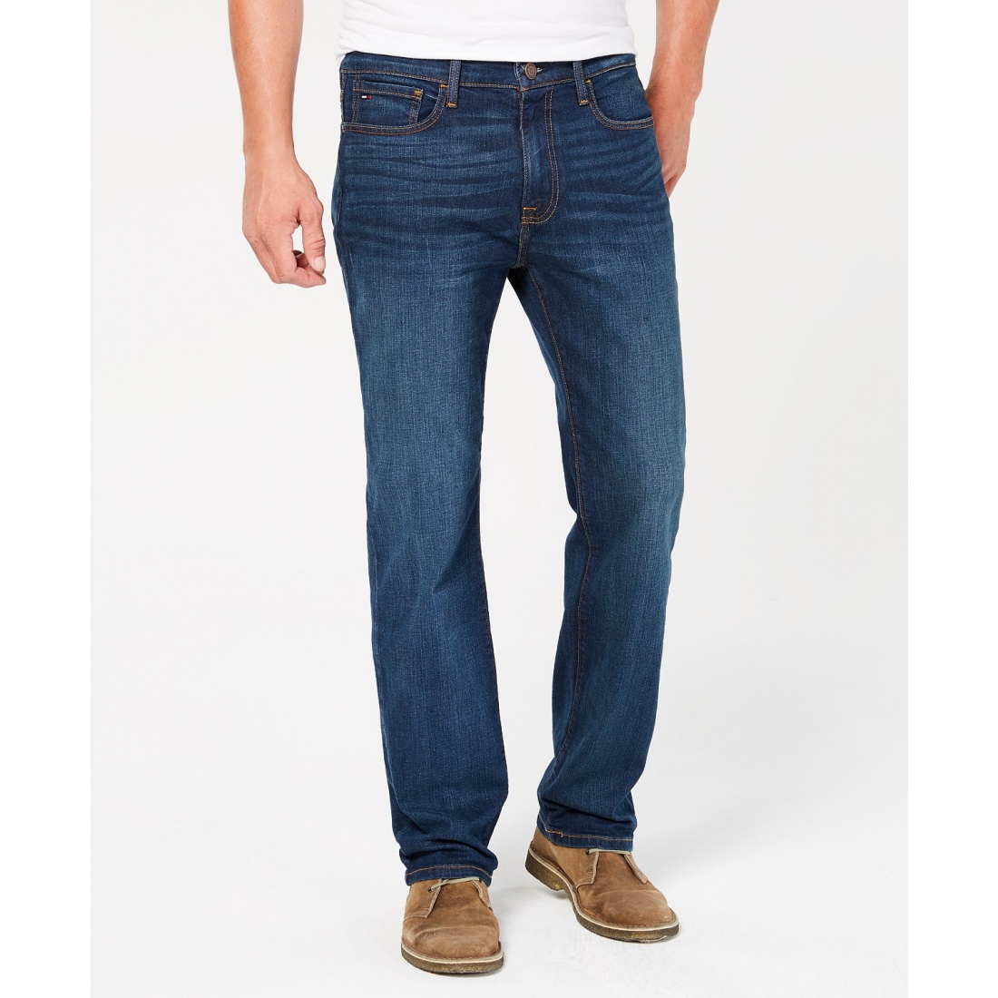 Tommy Hilfiger Relaxed-Fit Stretch Jeans für Herren