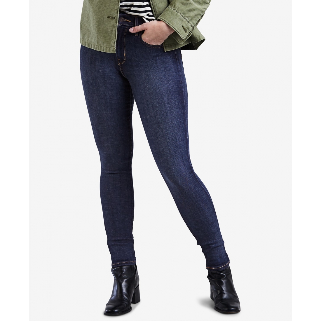 '721 High-Rise Stretch' Skinny Jeans für Damen