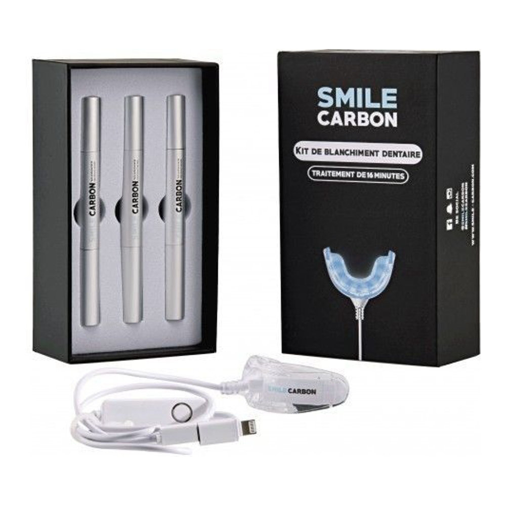 LED tooth whitening kit connected with 16 MIN timer - 3 Units