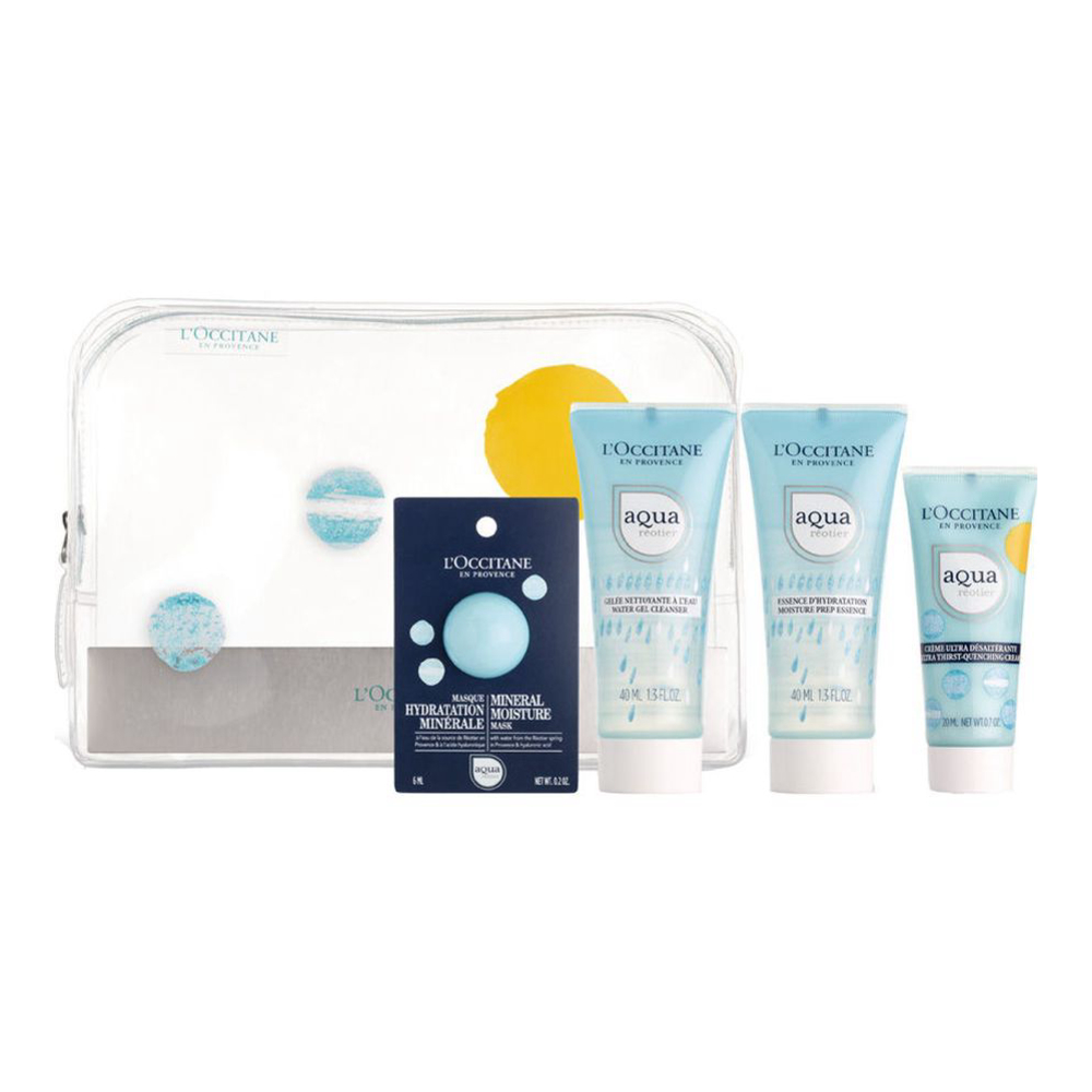 Coffret de soins du visage 'Aqua Réotier' - 4 Pièces