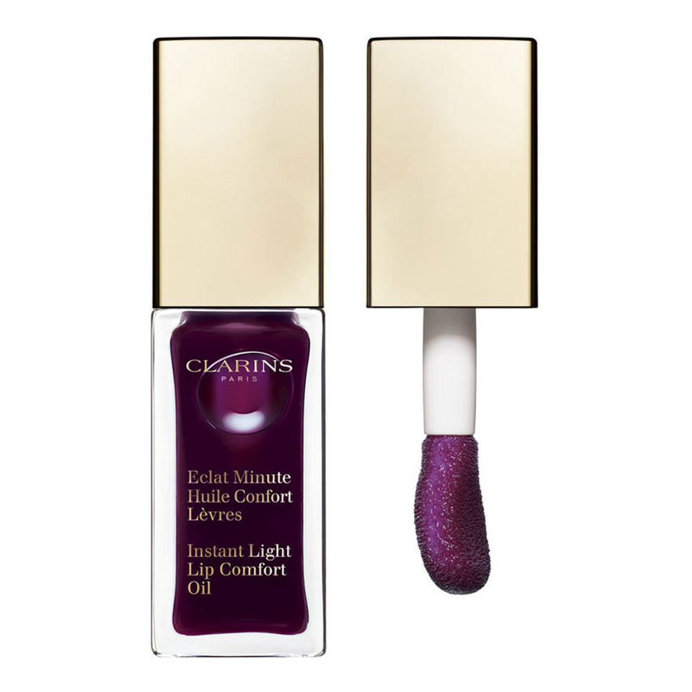 'Éclat Minute Instant Light' Lippenöl - 08 Blackberry 7 ml