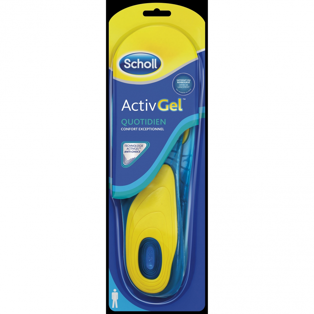 'Activgel Quotidien 42-48 Homme' Insoles