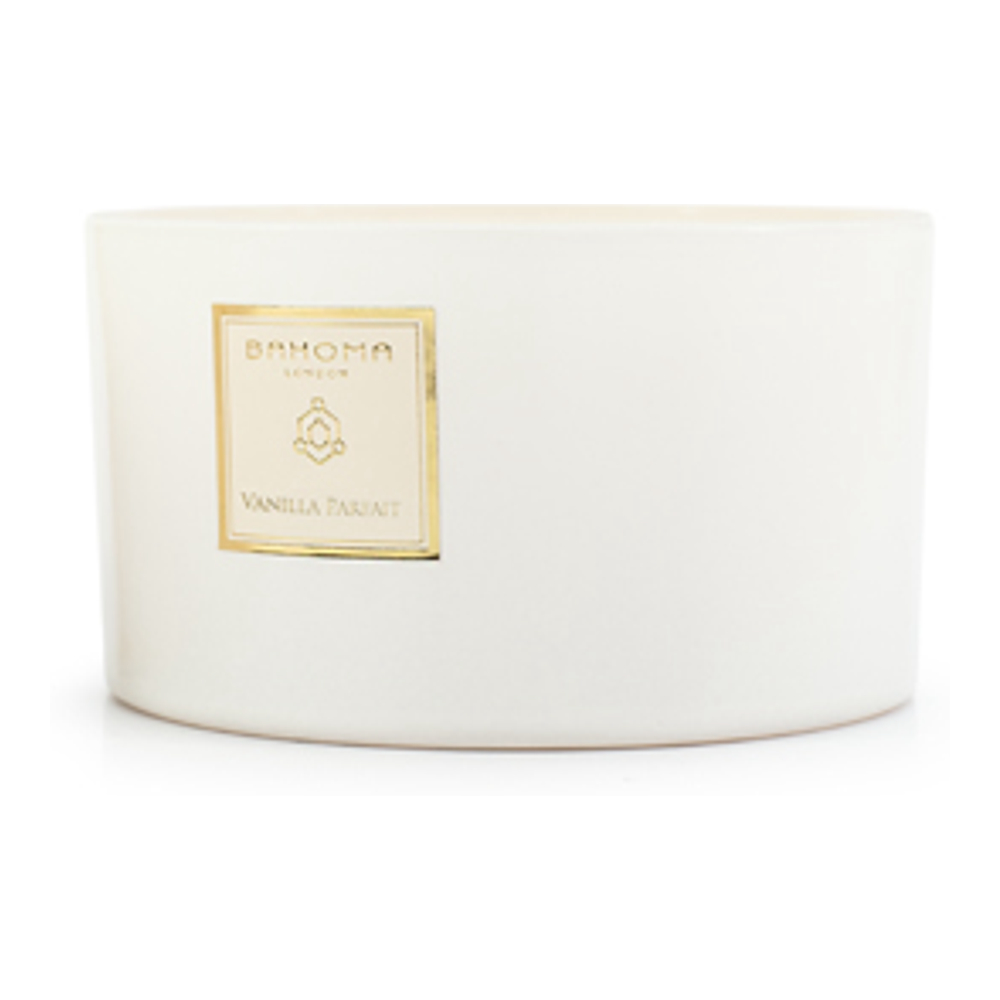 'Pearl Fraganced' 3 Wicks Candle - Vanilla Parfait 400 g