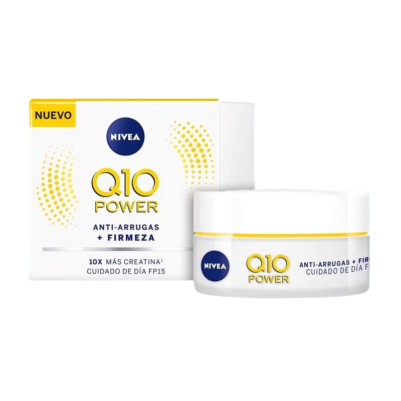 Crème de jour anti-rides 'Q10 Plus SPF15' - 50 ml