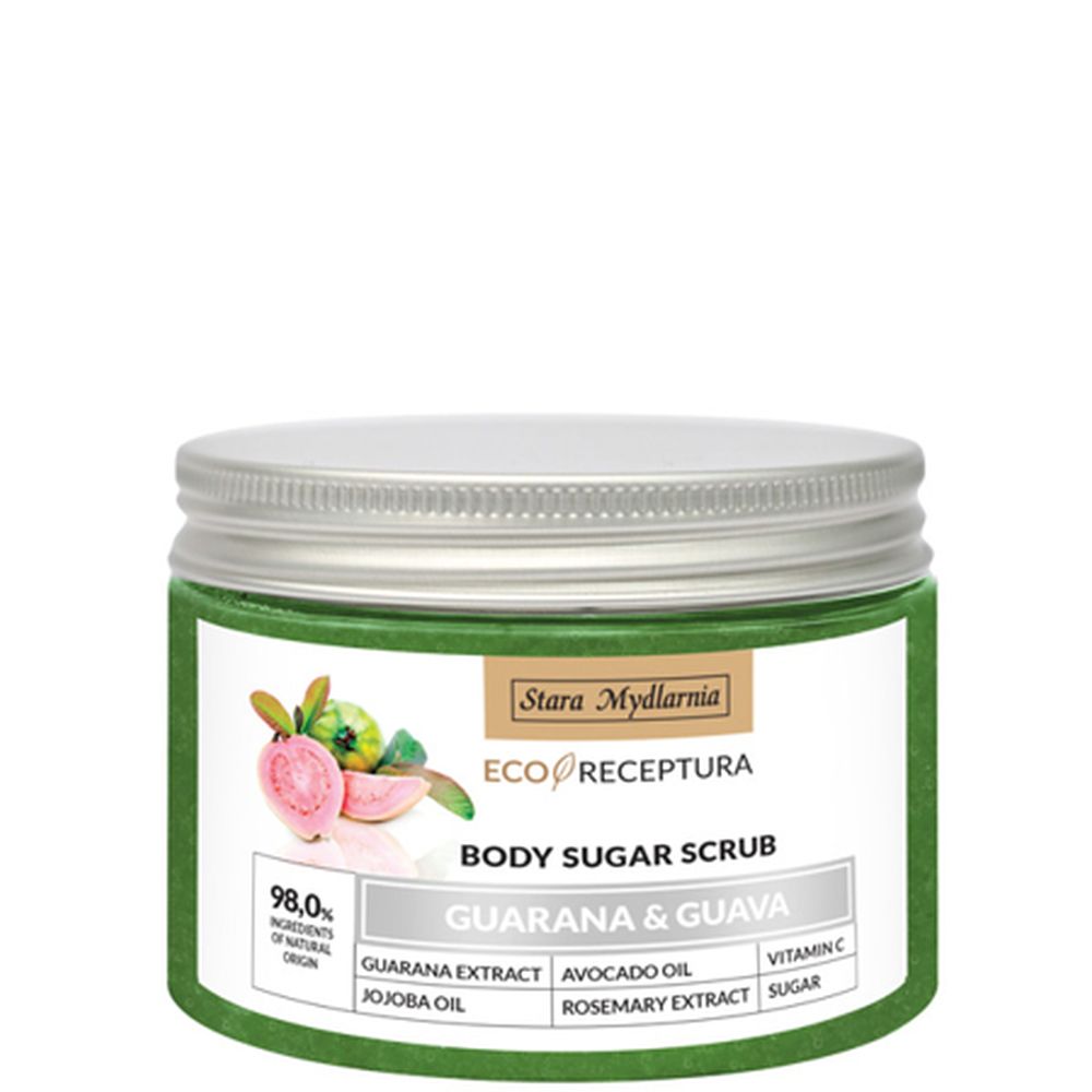 'Eco Receptura' Sugar Scrub - Guarana & Guava 300 ml