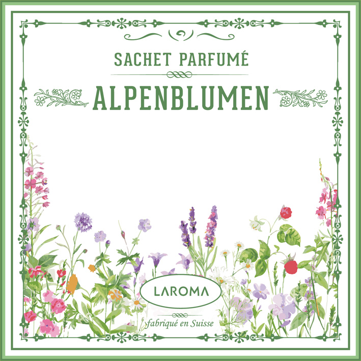 'Alpine Flowers' Scented Sachet