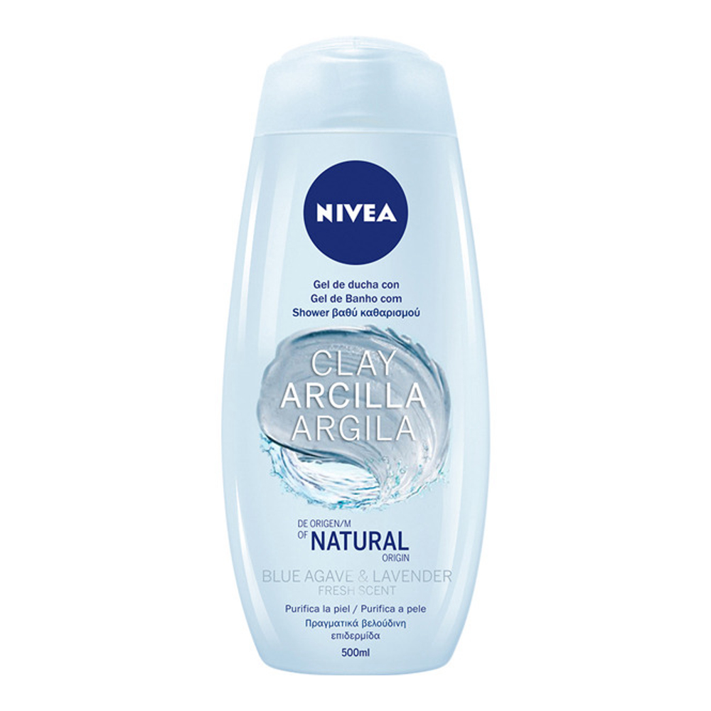 Gel Douche 'Argile Blue Agave & Lavender' - 500 ml