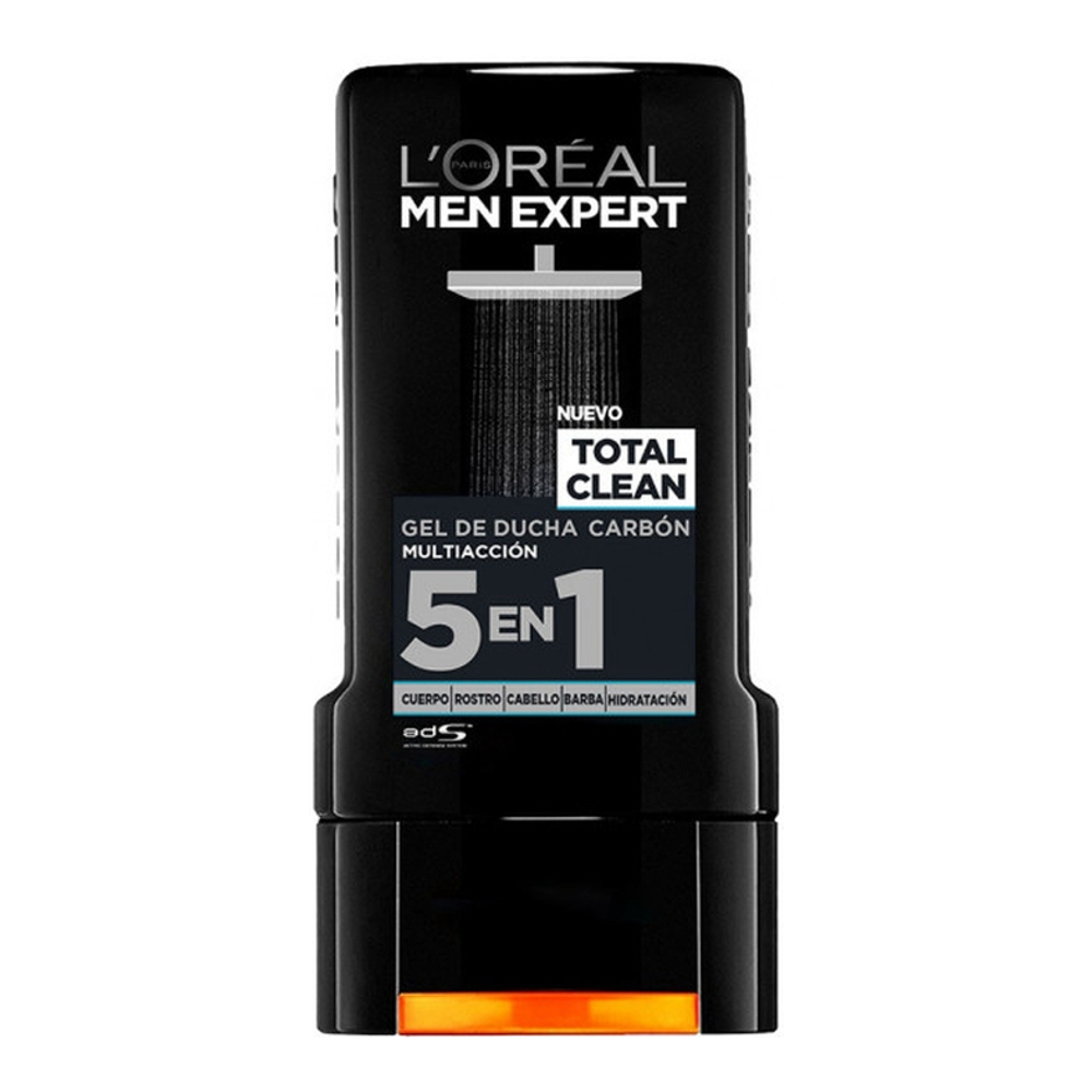 'Men Expert Total Clean Charcoal' Shower Gel - 300 ml