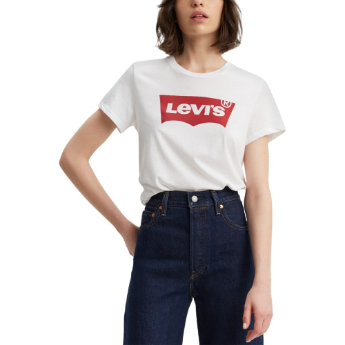 'Perfect Graphic Logo Cotton' T-Shirt für Damen