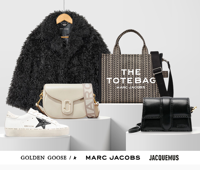 Golden Goose | Marc Jacobs | Jacquemus