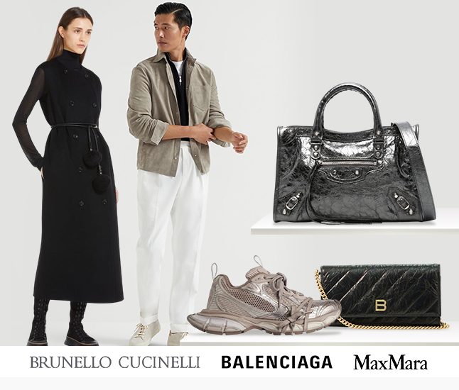 Brunello Cucinelli | Balenciaga | Max Mara