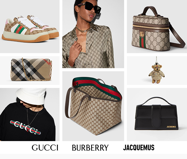 Gucci | Burberry | Jacquemus