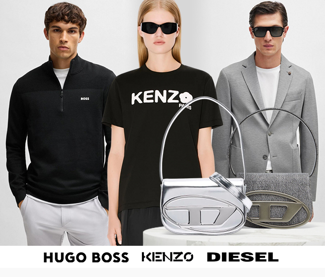 Hugo Boss | Kenzo | Diesel