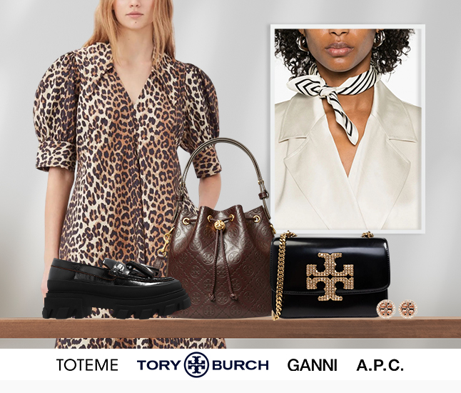 Toteme | Tory Burch | Ganni | APC