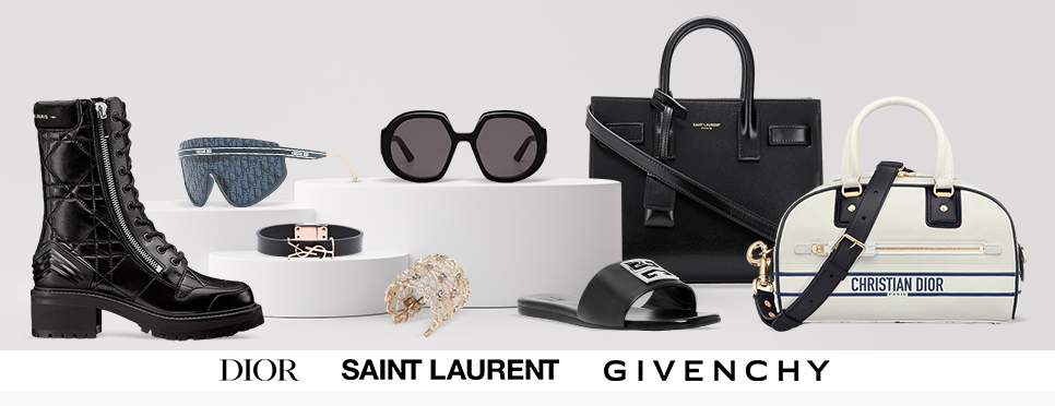 Christian Dior | Saint Laurent | Givenchy