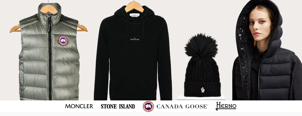 Moncler | Stone Island | Canada Goose | Herno