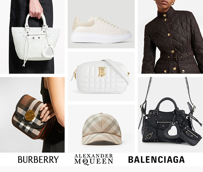 Burberry | Balenciaga | Alexander McQueen