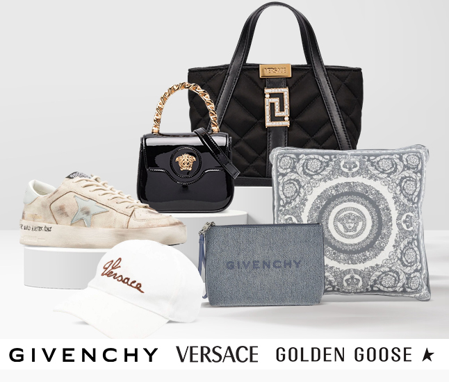 Versace | Givenchy | Golden Goose