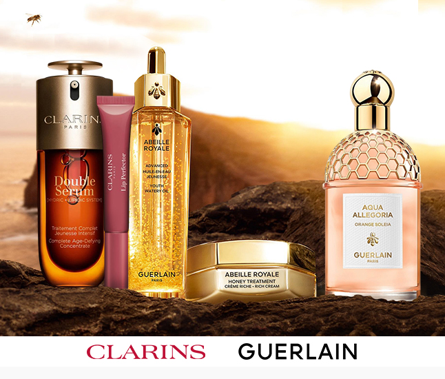 Clarins & Guerlain