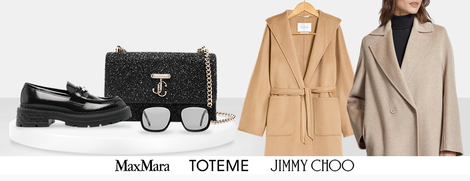 Max Mara | Toteme | Jimmy Choo