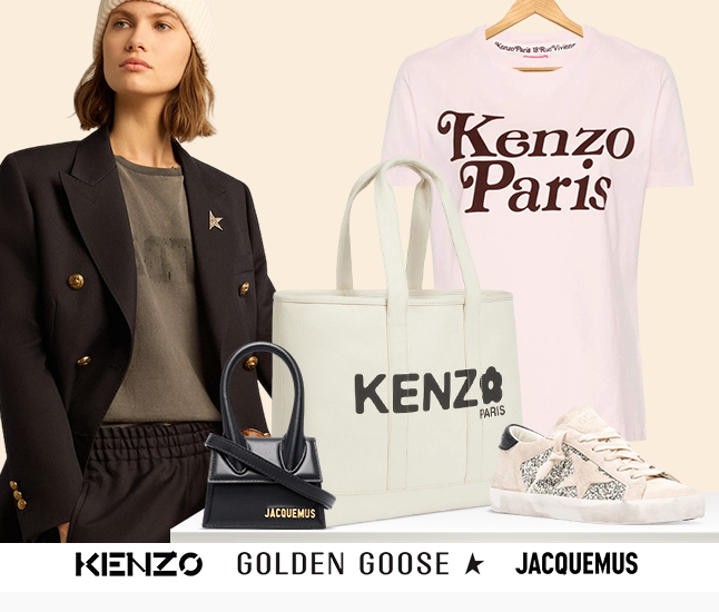 Kenzo | Golden Goose | Jacquemus